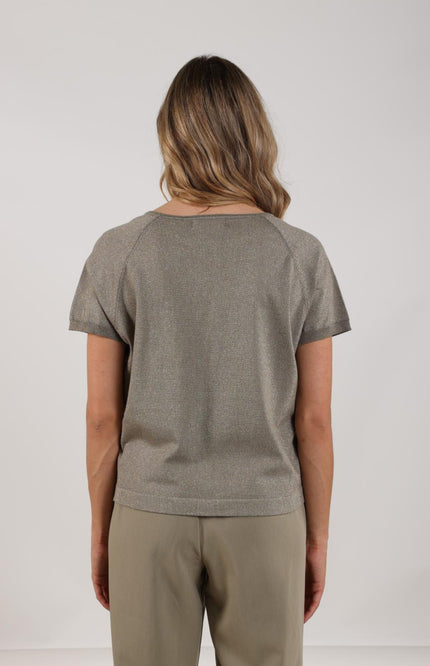 Top Anita Lurex Army NKS01085