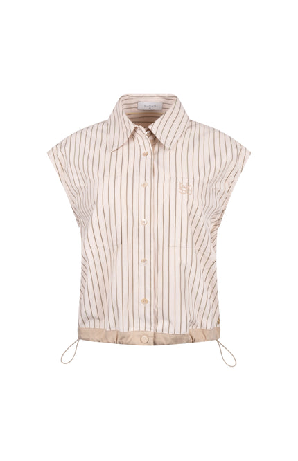 Top Abby Stripe Sand NKS01144