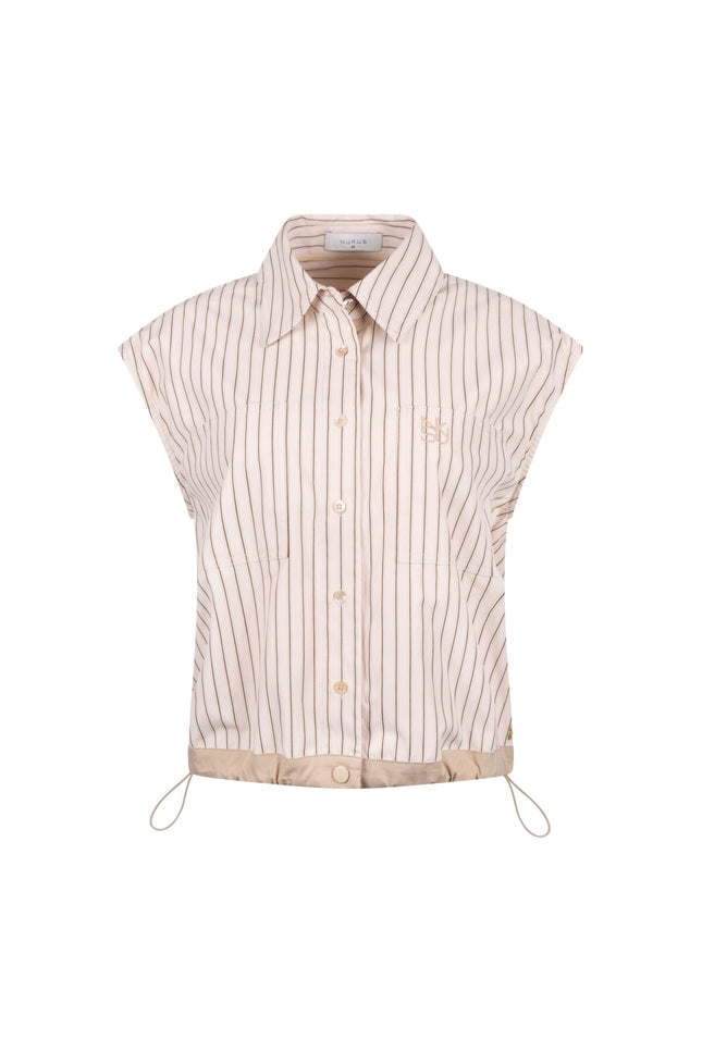 Top Abby Stripe Sand NKS01144