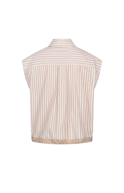 Top Abby Stripe Sand NKS01144