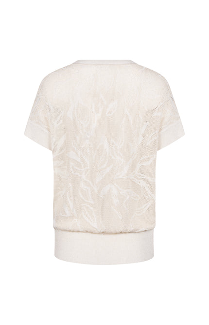 Nukus Top Renza Sand NKS01162 Stretchshop.nl