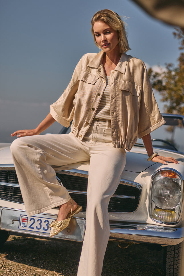 Nukus Blouse Nelly Gold NKS02233 Stretchshop.nl