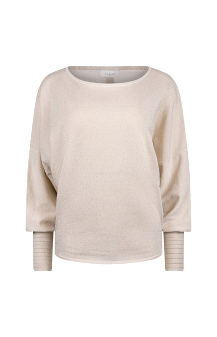 Trui Jorien Lurex Sand NKS03055