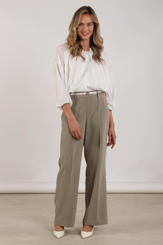 Broek Jill Army NKS09068