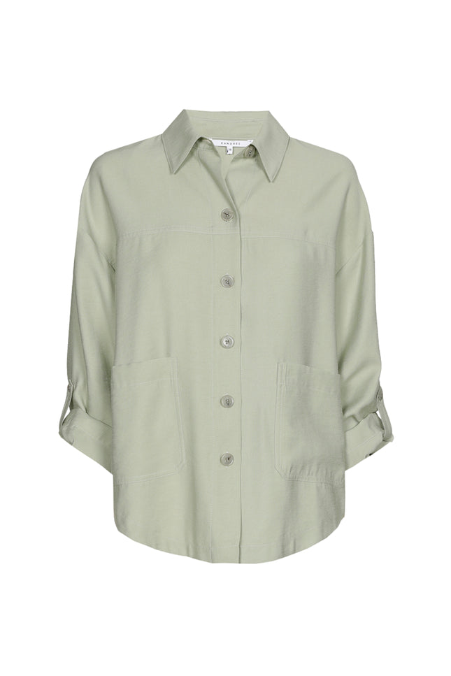 Xandres Blouse Helini Misty Aqua 14554-0910 Stretchshop.nl