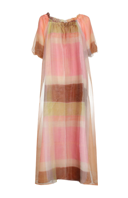 Xandres Jurk Katari Tobacco 14562-1715 Stretchshop.nl