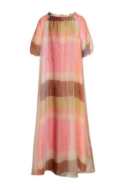 Xandres Jurk Katari Tobacco 14562-1715 Stretchshop.nl