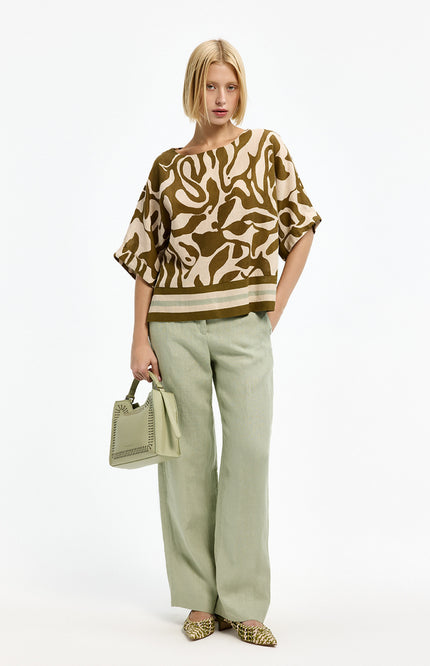 Xandres Broek Phocus Misty Aqua 61298-0910 Stretchshop.nl