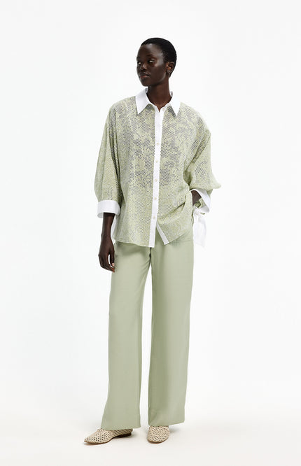 Xandres Broek Parisa Misty Aqua 14555-0910 Stretchshop.nl