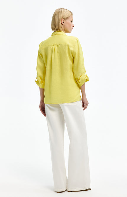Xandres Blouse Hulja Fresh Citrus 14310-1050 Stretchshop.nl