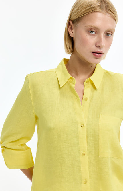 Xandres Blouse Hulja Fresh Citrus 14310-1050 Stretchshop.nl