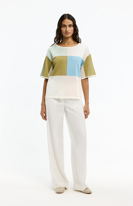 Xandres Broek Parisa Mount Blanc 14555-1840 Stretchshop.nl