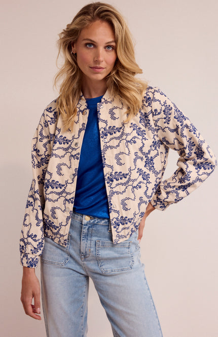 Jacket Bomber Embroidered Stone C05-19-801 1