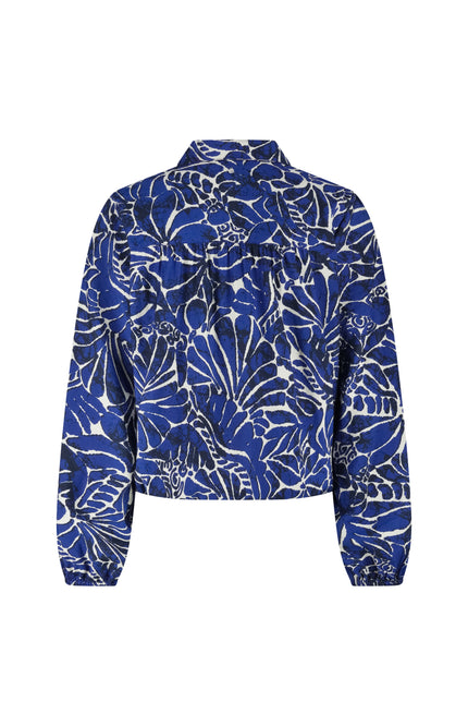 Blouse Ink Bloom Print C31-19-301 1