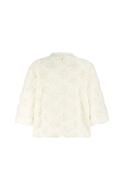 Tramontana Jacket 3D Flower Lace Stone C42-19-801 2 Stretchshop.nl