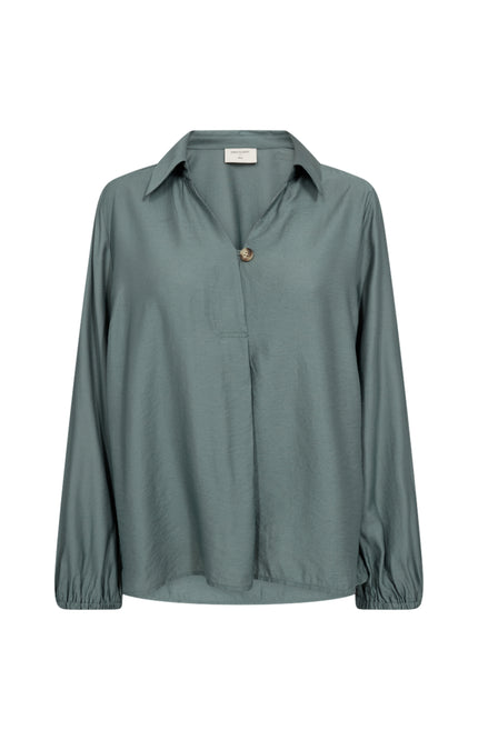 Freequent Blouse Fqisela Dark Forest 207409 Stretchshop.nl