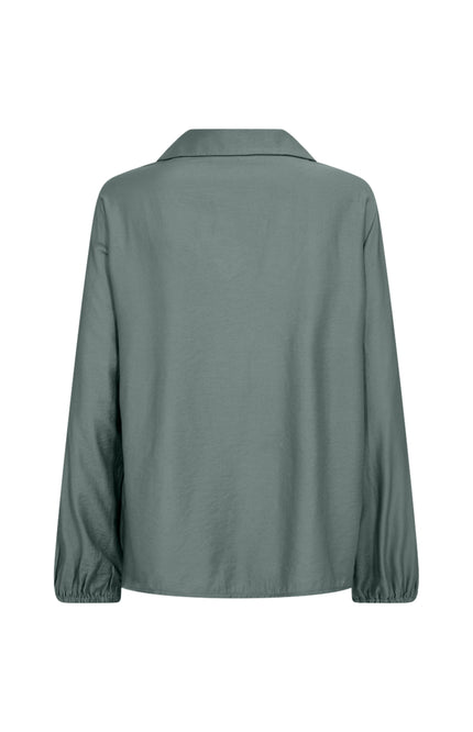 Freequent Blouse Fqisela Dark Forest 207409 Stretchshop.nl