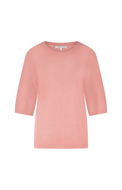 Tramontana Trui Slub Yarn Peach Infusion Y07-19-601 2 Stretchshop.nl