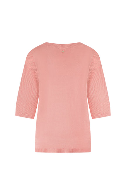 Tramontana Trui Slub Yarn Peach Infusion Y07-19-601 2 Stretchshop.nl