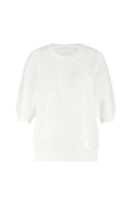 Trui Sequin Offwhite Y11-19-601 1