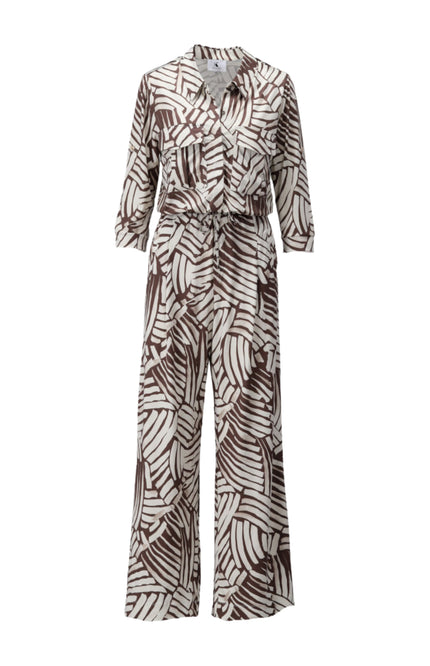 K-design Jumpsuit Met Design C204-P076 Stretchshop.nl