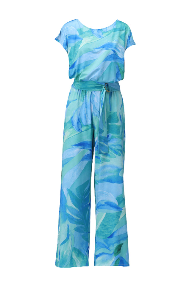 Jumpsuit Met Bloemen Design C308-P102