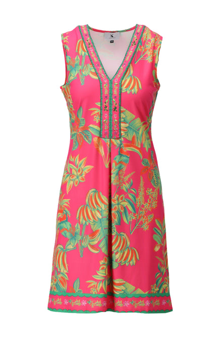 Jurk Mouwloos Met Design C400-P132