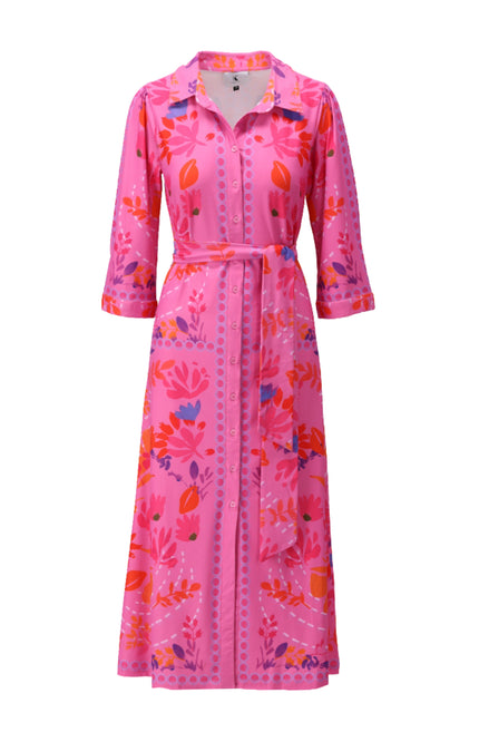 Jurk Maxi Met Design C414-P130