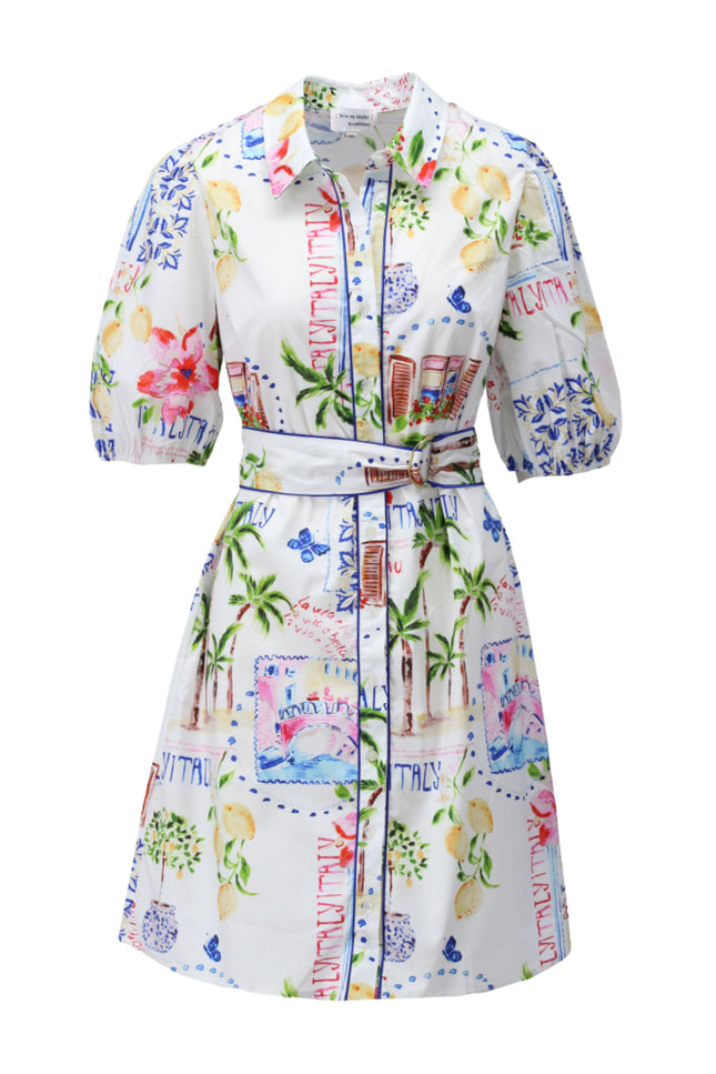 K-design Jurk Met Design C360L-P087 Stretchshop.nl