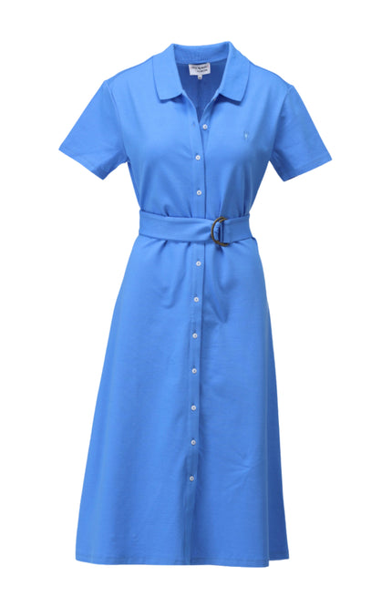 Jurk Midi Polo Met Knoopjes Marina C757L