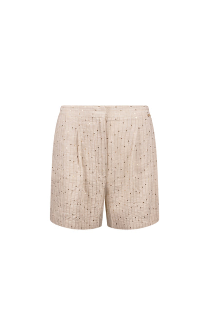 Nukus Short Gigi Paillet Sand NKS09046 Stretchshop.nl