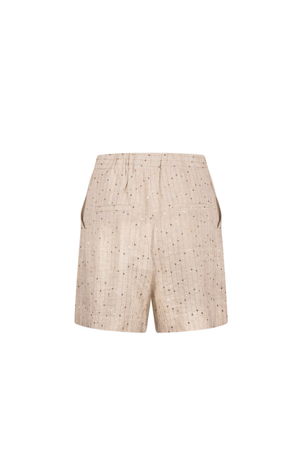 Nukus Short Gigi Paillet Sand NKS09046 Stretchshop.nl