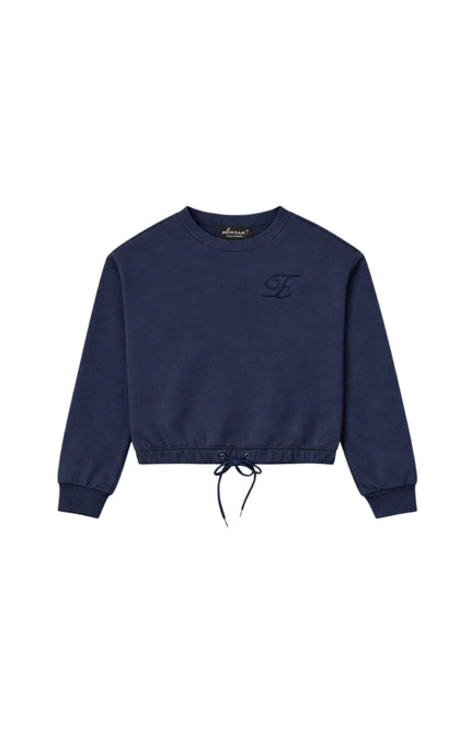 Elvira Casuals Sweater Nathalie Navy Stretchshop.nl