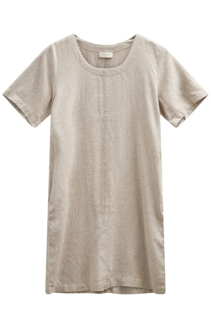 Freequent Jurk Fqlavasi Sand Melange Silver 208144 Stretchshop.nl