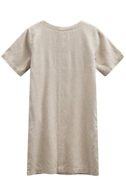 Freequent Jurk Fqlavasi Sand Melange Silver 208144 Stretchshop.nl