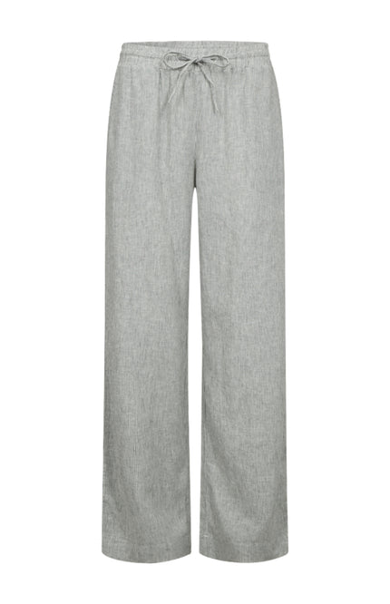 Freequent Broek Fqlava Dark Forest Star Offwhite 204305 Stretchshop.nl