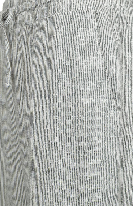 Freequent Broek Fqlava Dark Forest Star Offwhite 204305 Stretchshop.nl