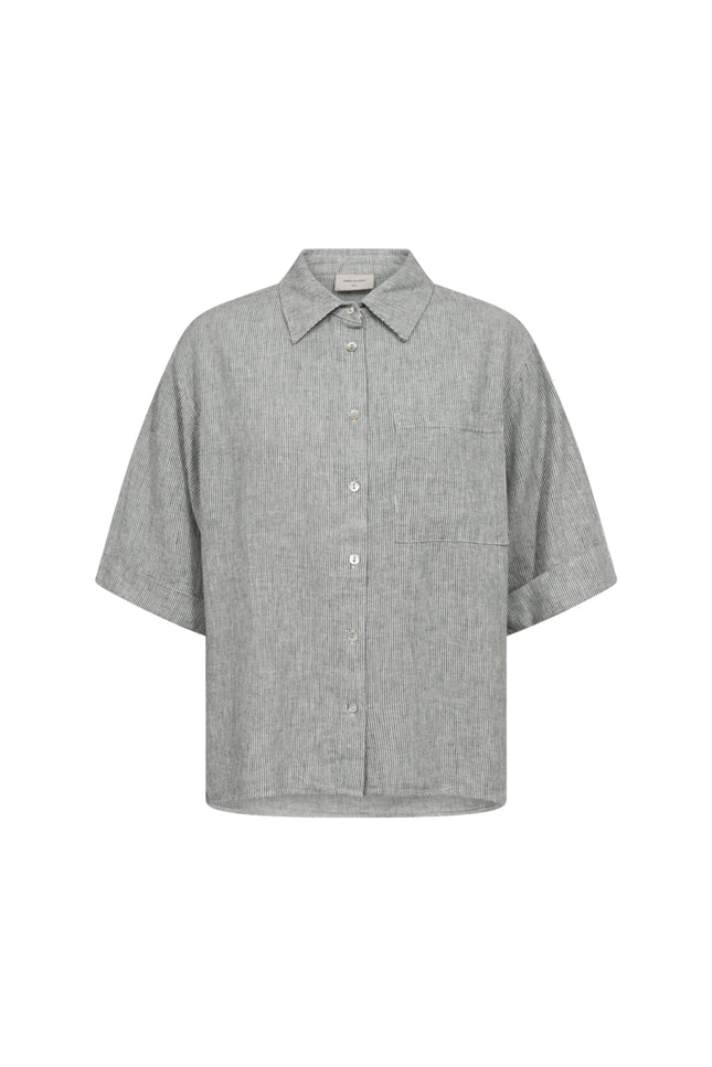 Freequent Blouse Fqlava Dark Forest Star Offwhite 208018 Stretchshop.nl