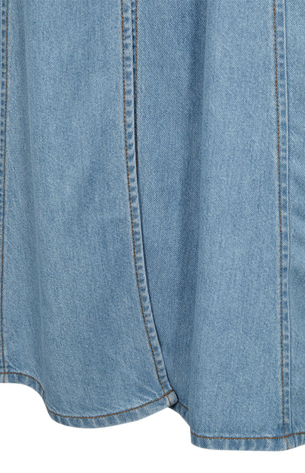 Freequent Rok Fqmilo Light Blue Denim 208292 Stretchshop.nl