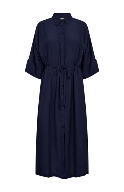Freequent Jurk Fqlovy Navy Blazer 207581 Stretchshop.nl