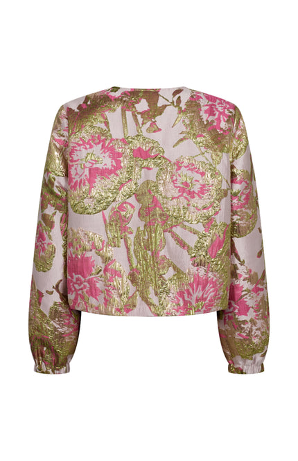 Freequent Jacket Fqfay Sweet Lilac Gold 208169 Stretchshop.nl