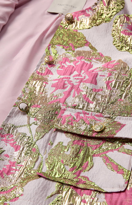 Freequent Jacket Fqfay Sweet Lilac Gold 208169 Stretchshop.nl