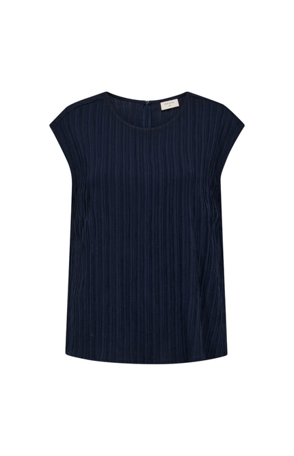 Freequent Blouse Fqgrsvalse Navy Blazer 207685 Stretchshop.nl