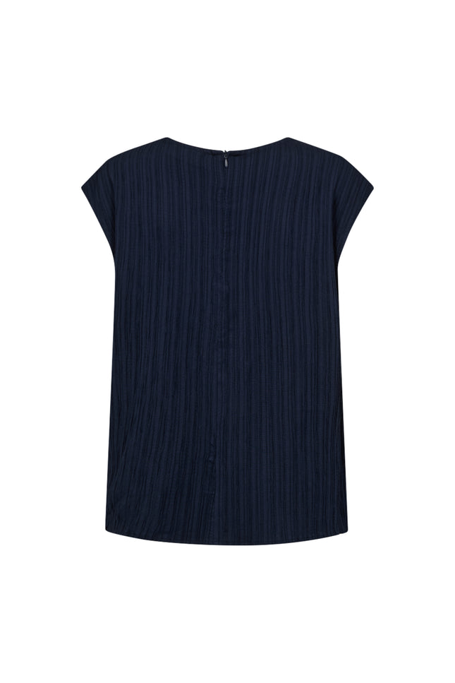 Freequent Blouse Fqgrsvalse Navy Blazer 207685 Stretchshop.nl