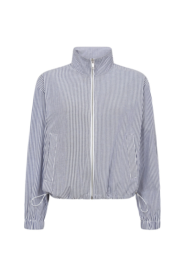 Freequent Jacket Fqkaro Star Offwhite Navy Blazer 207840 Stretchshop.nl