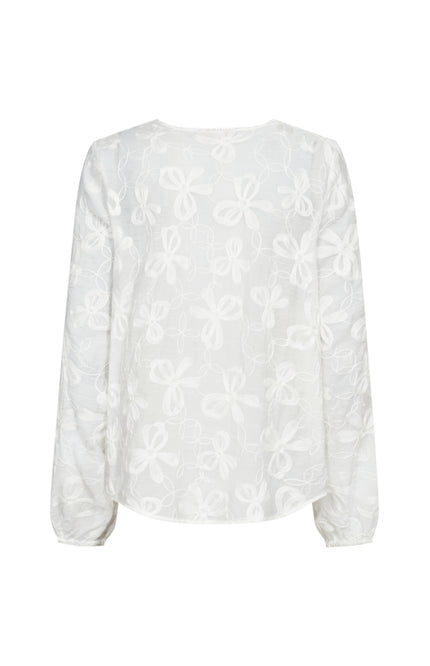 Freequent Blouse Fqrandy Star Offwhite 207729 Stretchshop.nl