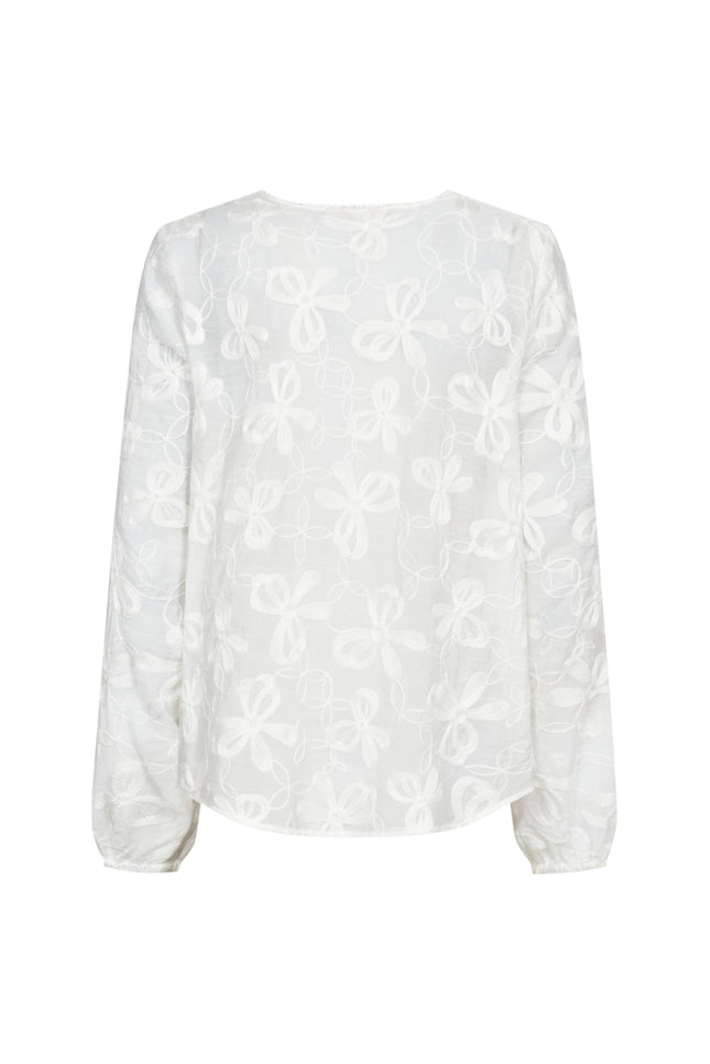 Freequent Blouse Fqrandy Star Offwhite 207729 Stretchshop.nl