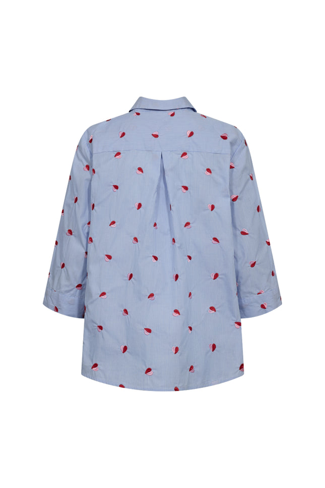 Freequent Blouse Fqrosan Blue Bell Sweet Lilac 207696 Stretchshop.nl