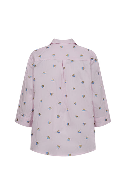 Freequent Blouse Fqrosan Sweet Lilac Blue Bell 207696 Stretchshop.nl