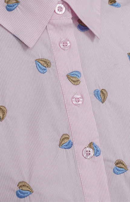 Freequent Blouse Fqrosan Sweet Lilac Blue Bell 207696 Stretchshop.nl